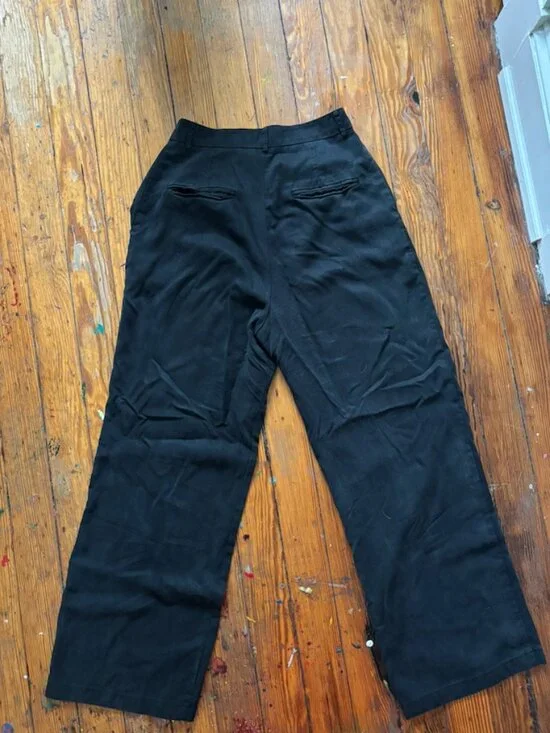 Black Reformation Mason Pant Sz 6 - Picture 4 of 8